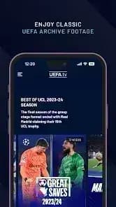 UEFA.tv — لقطة شاشة 1