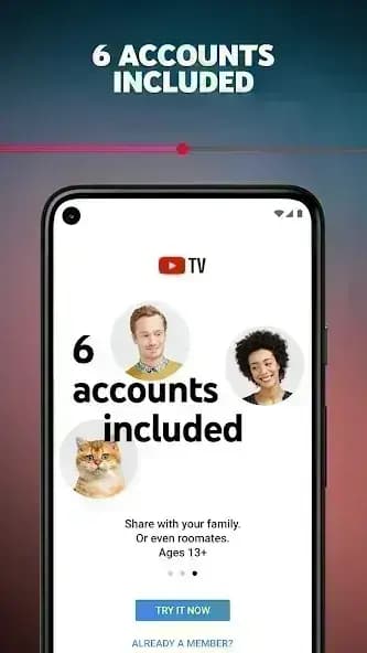 YouTube TV مهكر — لقطة شاشة 5