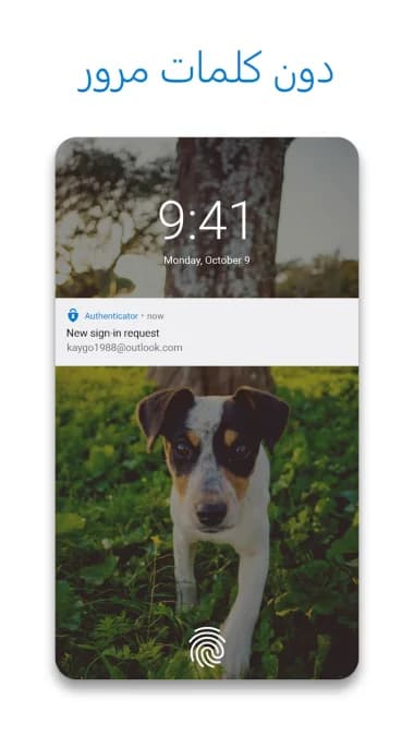 Microsoft Authenticator — لقطة شاشة 2