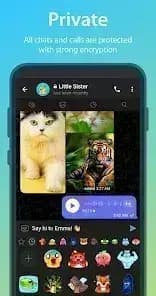 iMe AI Messenger for Telegram — لقطة شاشة 1