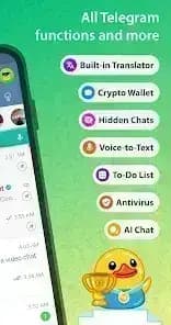 iMe AI Messenger for Telegram — لقطة شاشة 5