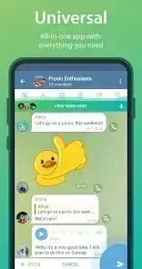 iMe AI Messenger for Telegram — لقطة شاشة 4