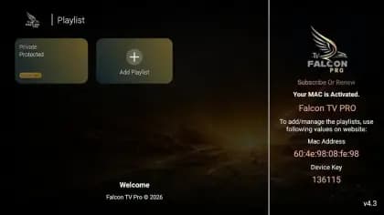 Falcon IPTV Pro — لقطة شاشة 15