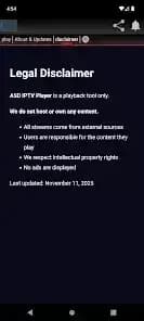 ASD Player — لقطة شاشة 3