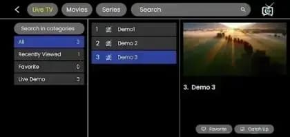 XCIPTV Player — لقطة شاشة 1
