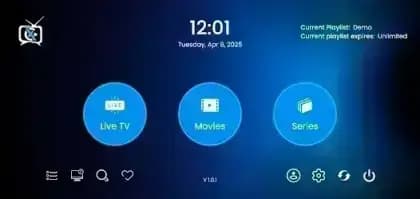 XCIPTV Player — لقطة شاشة 2