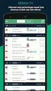 Sepak bola di TV — لقطة شاشة 5