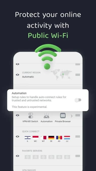 Private Internet Access VPN مهكر — لقطة شاشة 12
