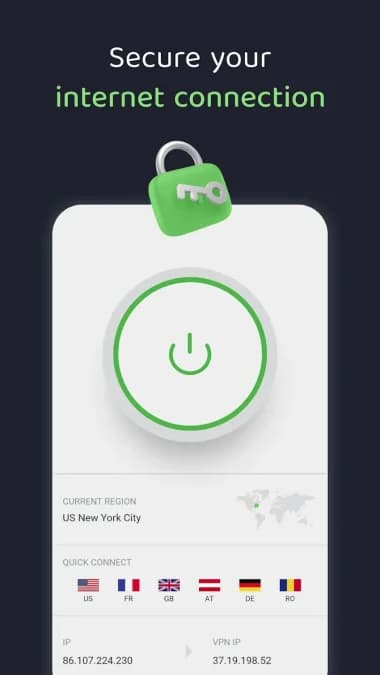 Private Internet Access VPN مهكر — لقطة شاشة 13