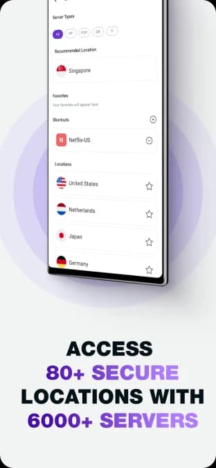 PureVPN مهكر — لقطة شاشة 5