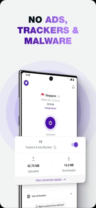 PureVPN مهكر — لقطة شاشة 6