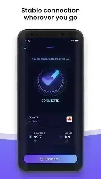 vpnify مهكر — لقطة شاشة 2