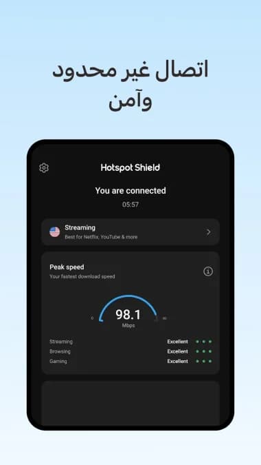VPN Hotspot Shield مهكر — لقطة شاشة 3