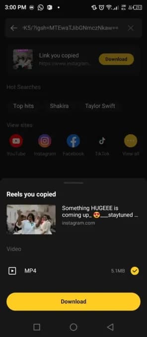 Snaptube VIP — لقطة شاشة 2