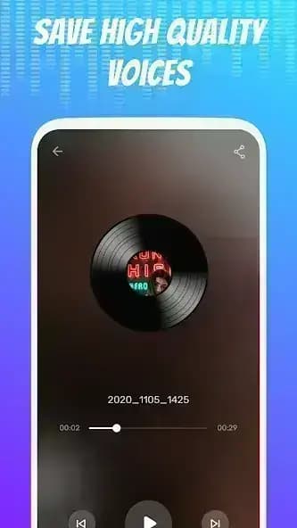 Voice Changer مهكر — لقطة شاشة 6
