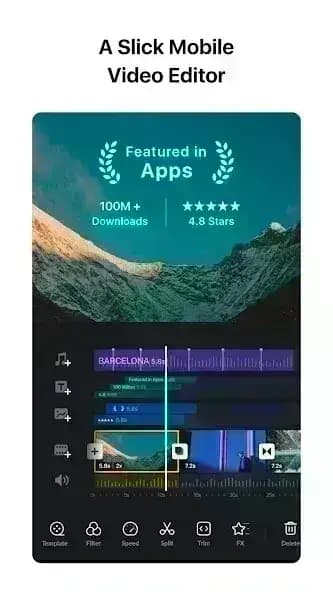VN Video Editor مهكر — لقطة شاشة 1