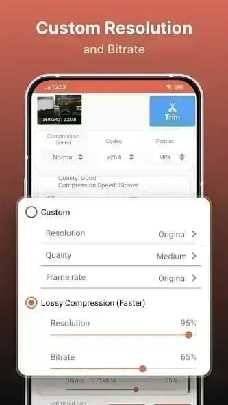 Video Compressor مهكر — لقطة شاشة 4