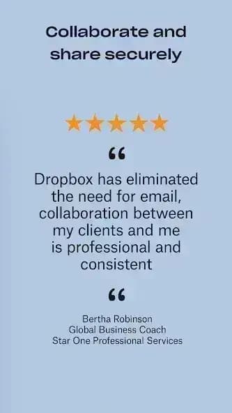 Dropbox مهكر — لقطة شاشة 4