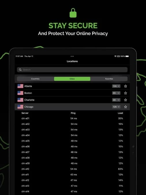 IPVanish مهكر — لقطة شاشة 15