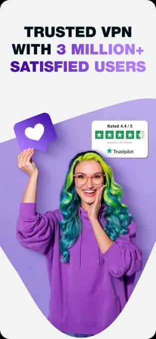 PureVPN مهكر — لقطة شاشة 9