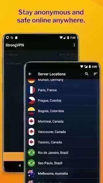 StrongVPN مهكر — لقطة شاشة 7