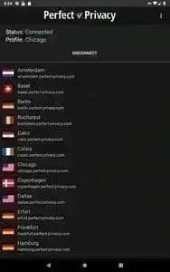 Perfect Privacy VPN مهكر — لقطة شاشة 6