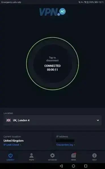 VPN.AC مهكر — لقطة شاشة 13