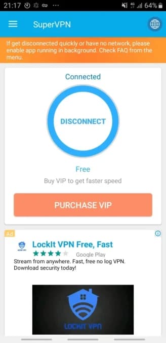 SuperVPN مهكر — لقطة شاشة 15