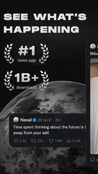 Twitter X Gold مهكره — لقطة شاشة 6