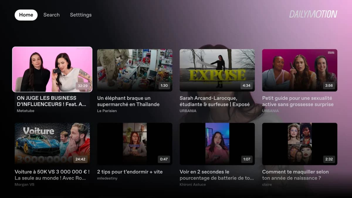 Dailymotion مهكر — لقطة شاشة 13