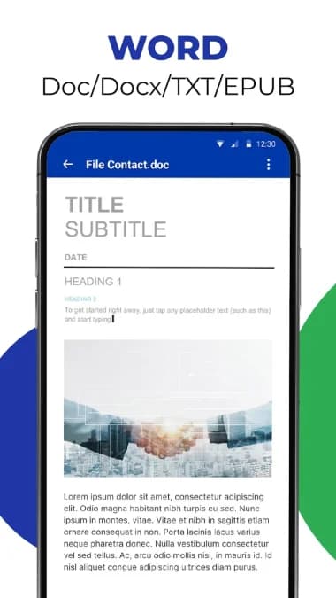 Word Office مهكر — لقطة شاشة 5