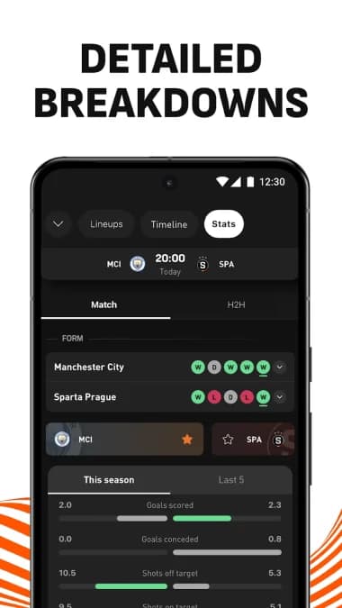 LiveScore مهكر — لقطة شاشة 2
