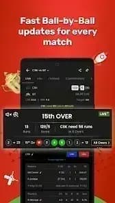 CricRocket — لقطة شاشة 2