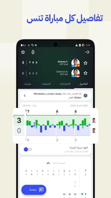 SofaScore مهكر — لقطة شاشة 3