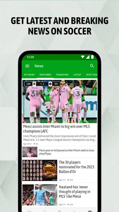 BeSoccer مهكر — لقطة شاشة 3