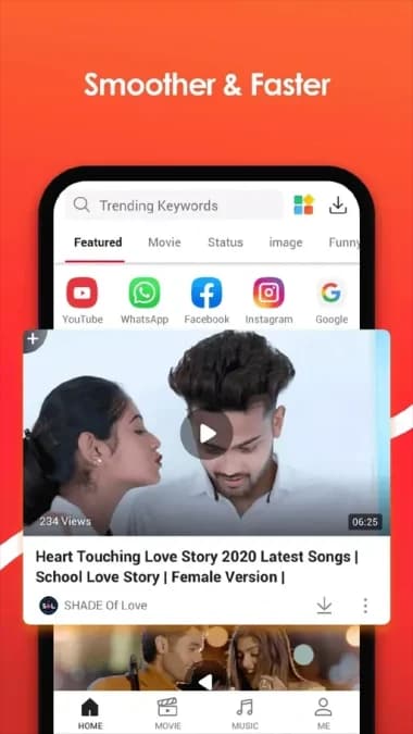 VidMate مهكر — لقطة شاشة 4