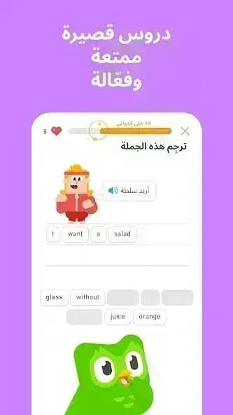 Duolingo مهكر — لقطة شاشة 6