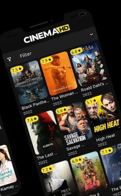 Cinema HD مهكر — لقطة شاشة 1