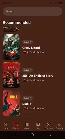 Cinema HD مهكر — لقطة شاشة 6