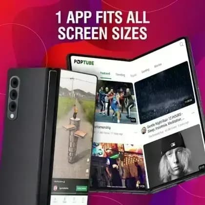PopTube مهكر — لقطة شاشة 1