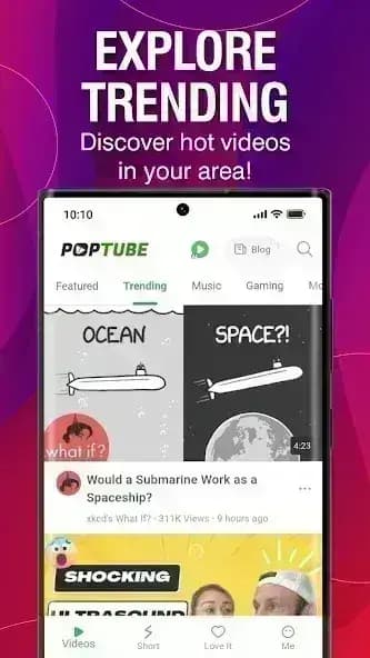 PopTube مهكر — لقطة شاشة 3