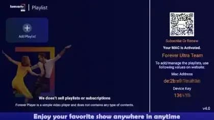 Forever IPTV — لقطة شاشة 4