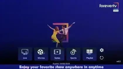 Forever IPTV — لقطة شاشة 2