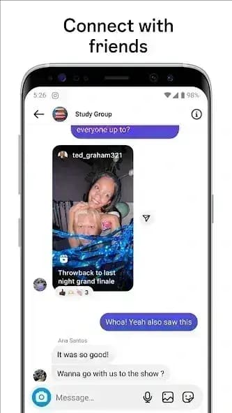 Instagram Lite مهكر — لقطة شاشة 5