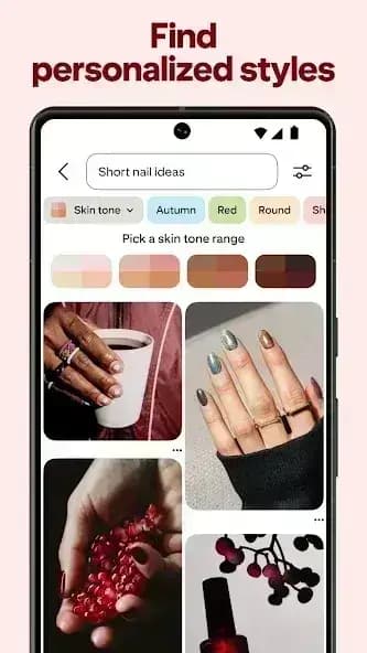 Pinterest مهكر — لقطة شاشة 3