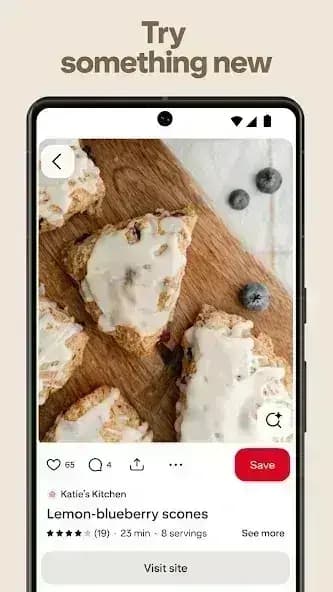 Pinterest مهكر — لقطة شاشة 2