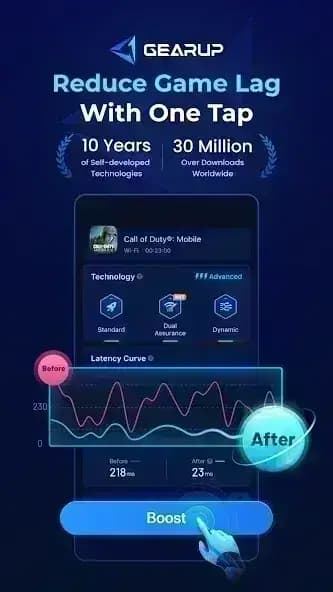 GearUP Game Booster مهكر — لقطة شاشة 12