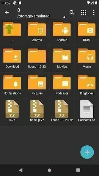ZArchiver Pro مهكر — لقطة شاشة 7