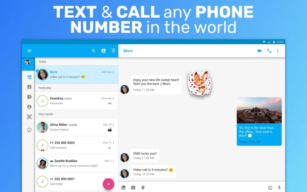 Text Me — لقطة شاشة 1