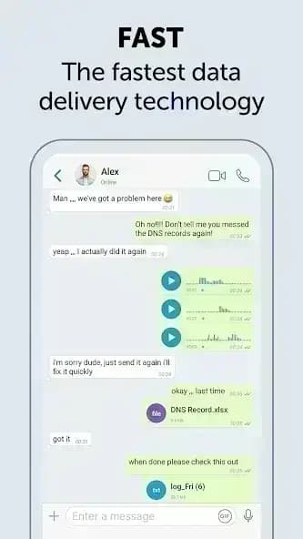 Zangi Private Messenger مهكر — لقطة شاشة 4